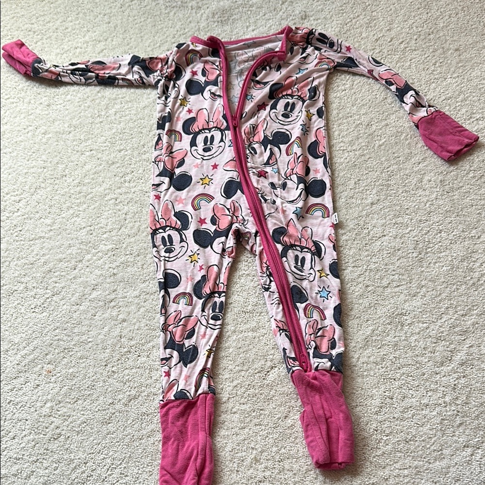 Little Sleepies Minnie Forever Zippy 6-12mo